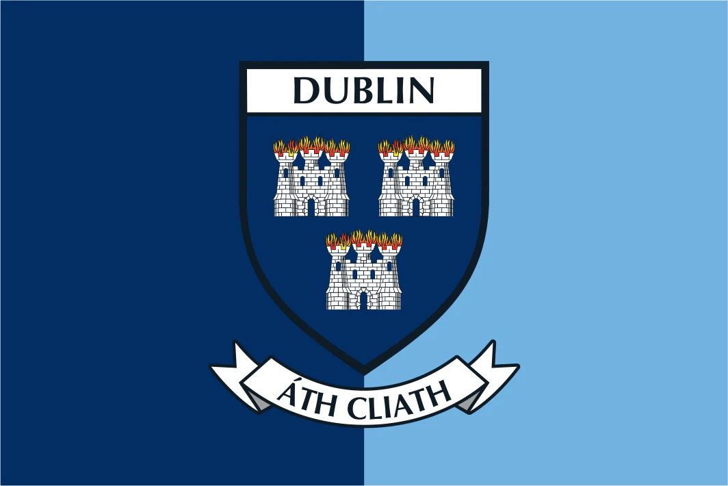 Dublin County Crest Flag Flags Ireland Prospect Design