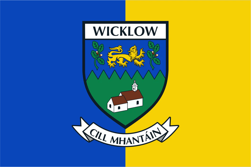 Wicklow County Crest Flag Flags Ireland Prospect Design