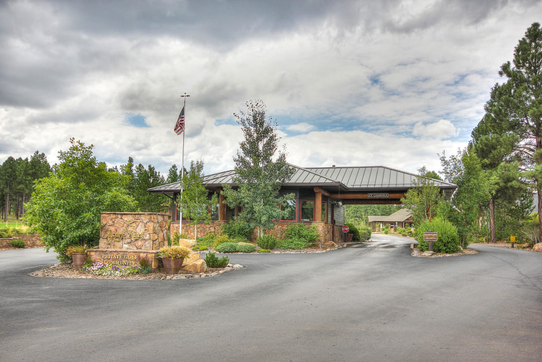 Flagstaff Ranch Entrance Flagstaff Golf Course Properties