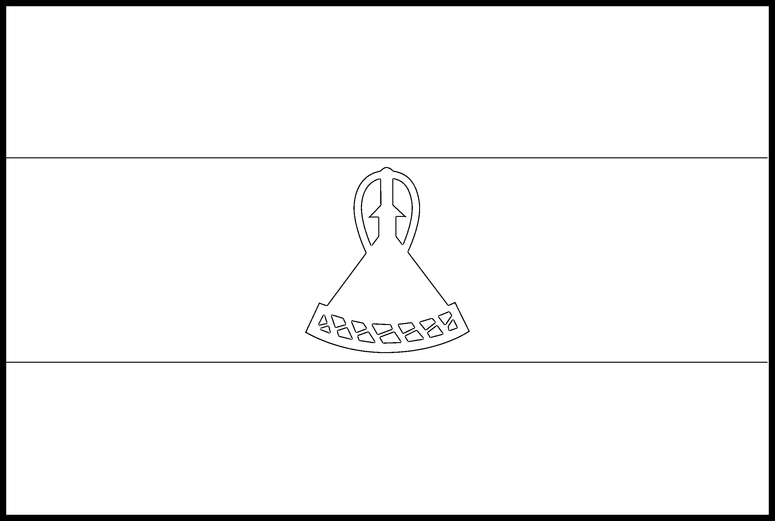 Lesotho Flag Colouring Page Flags Web