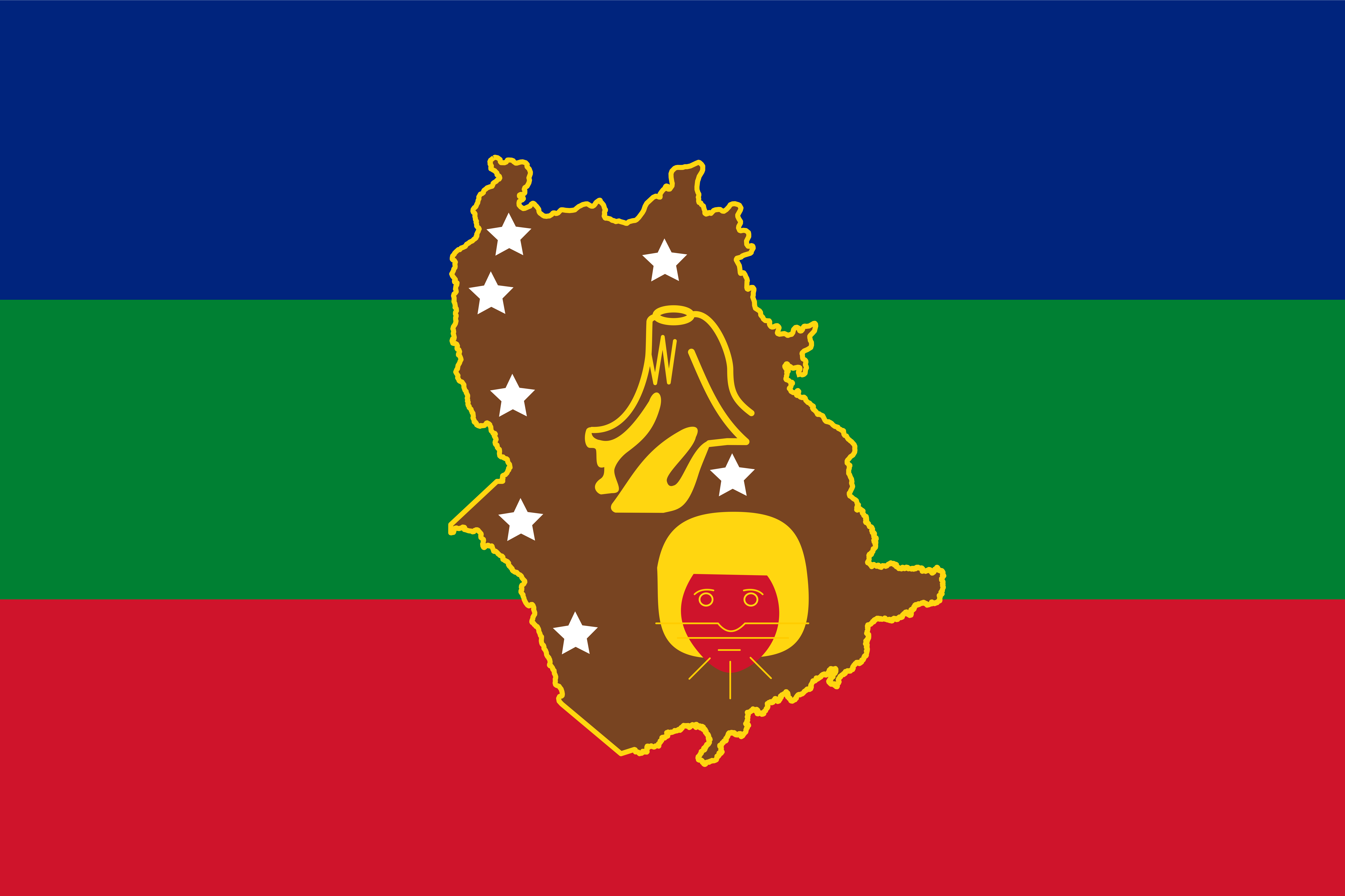 Flag of Amazonas Indigenous State Flags 