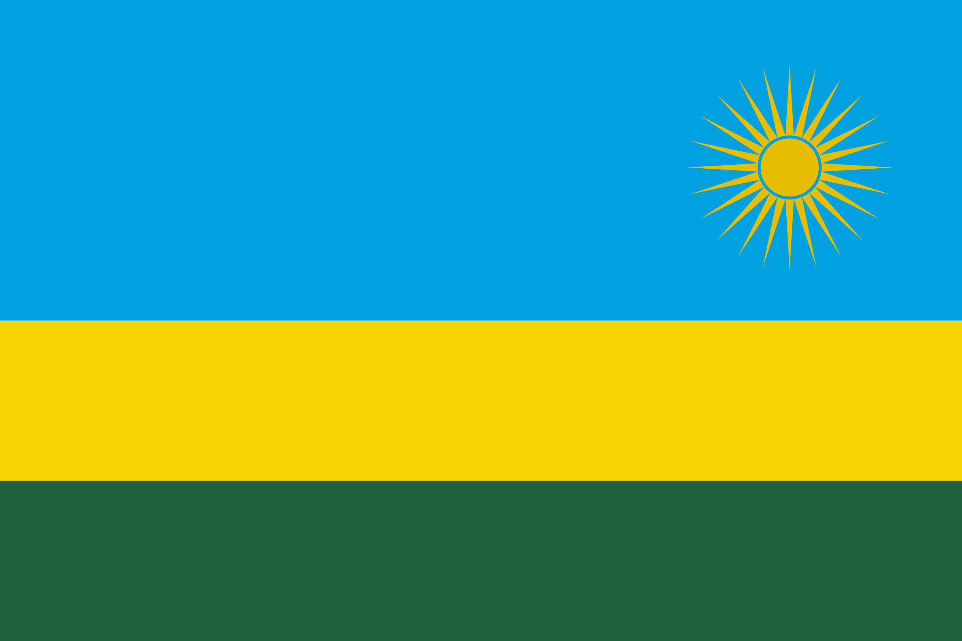 Rwanda Flag Colouring Page Flags Web