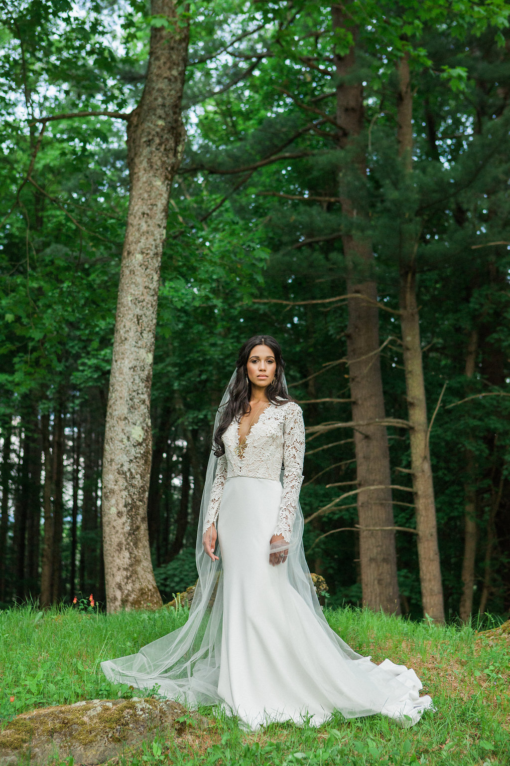 Is your dress sleek and fitted on the bottom? Focus on your hips and