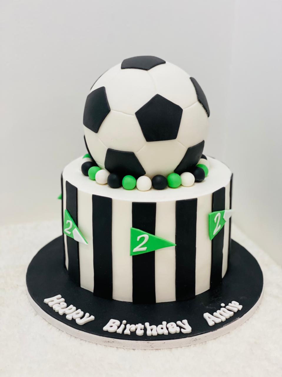 Football Cake Flair Cake Boutique