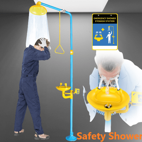 Safety Shower Working & Uses 2023 » Flair Pharma The Knowledge Kit.