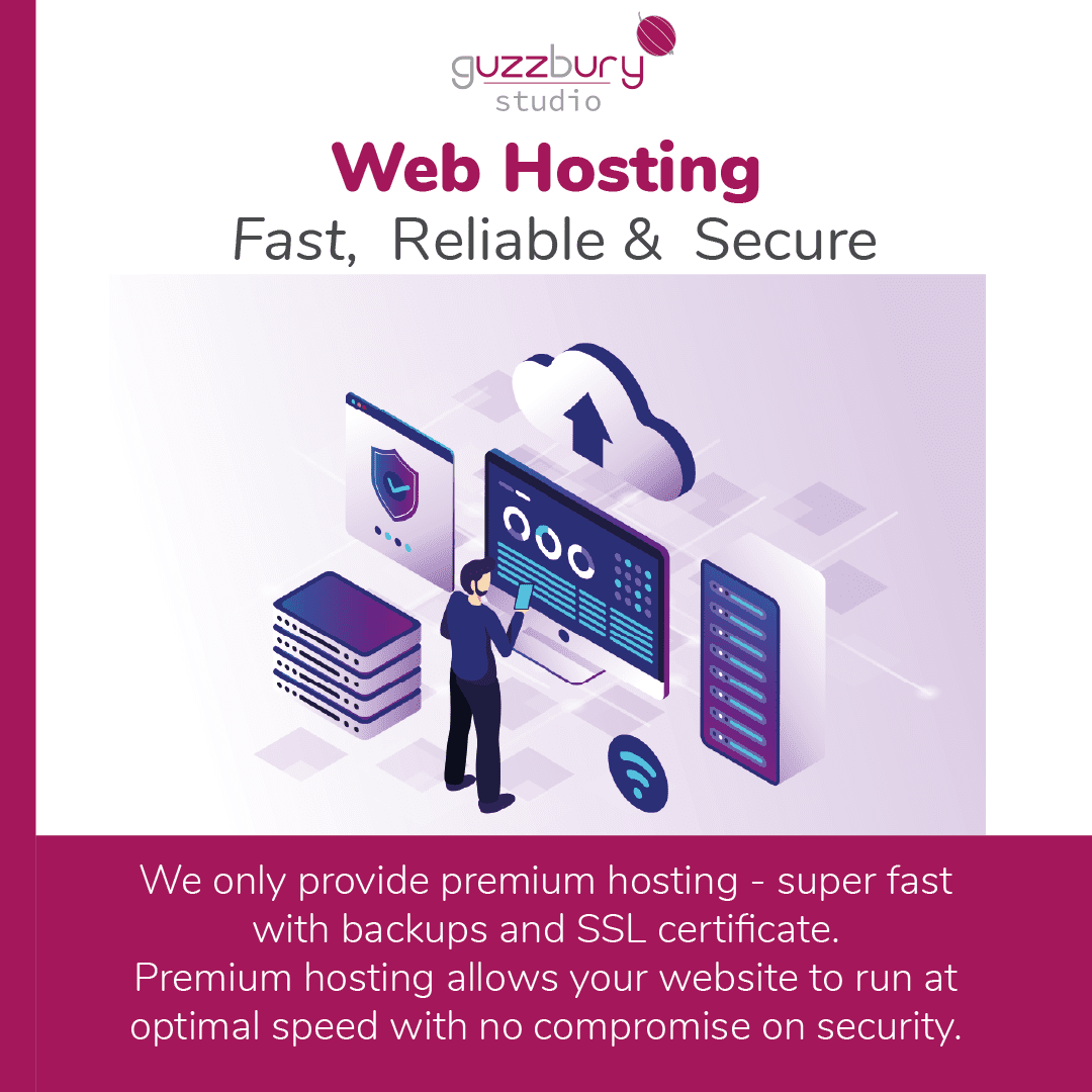 Web Hosting & Maintenance Service by Guzzbury Studio Flakeads