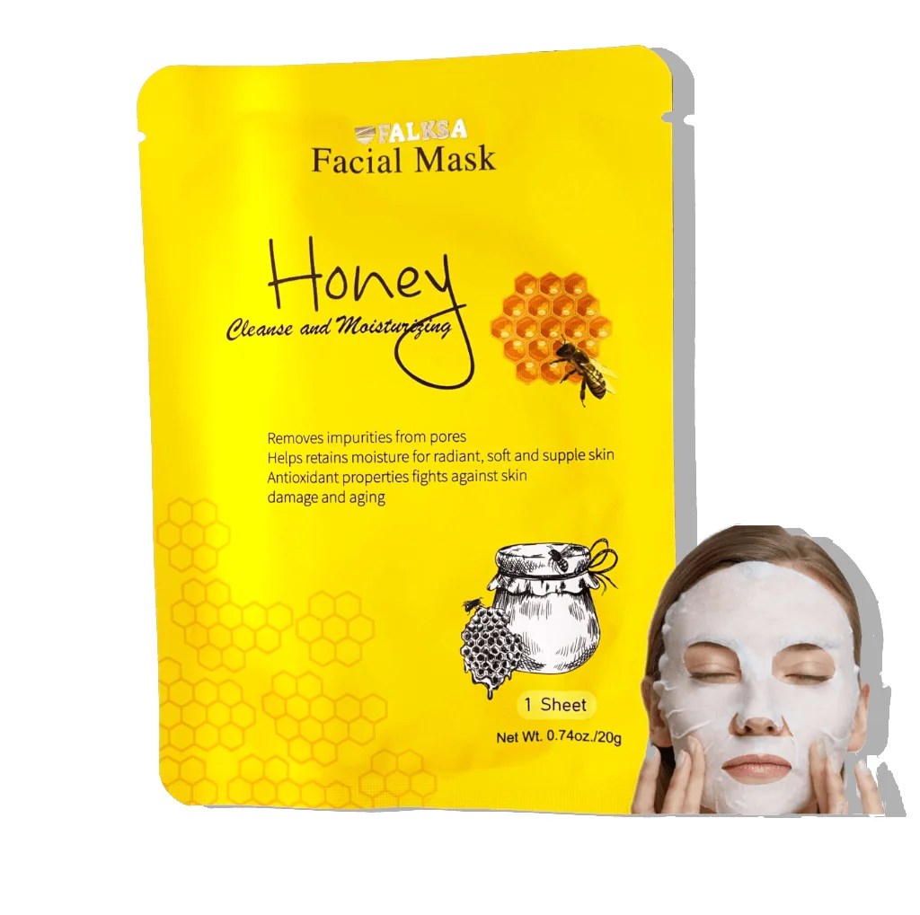 Honey Facial Sheet Mask For AntiAging FLAKSA