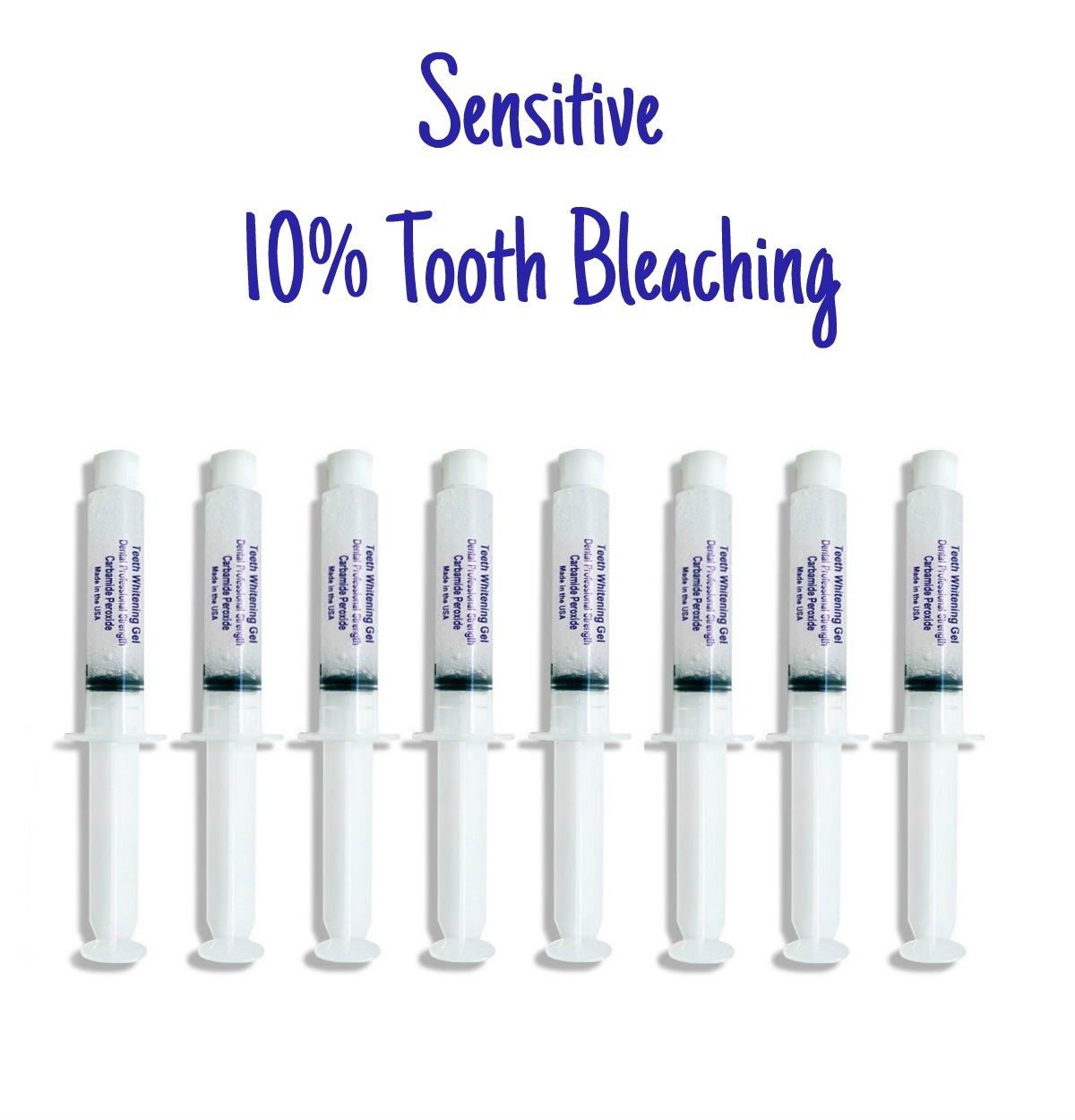 Extra Sensitive 10 Teeth Whitening Gel Made in USA