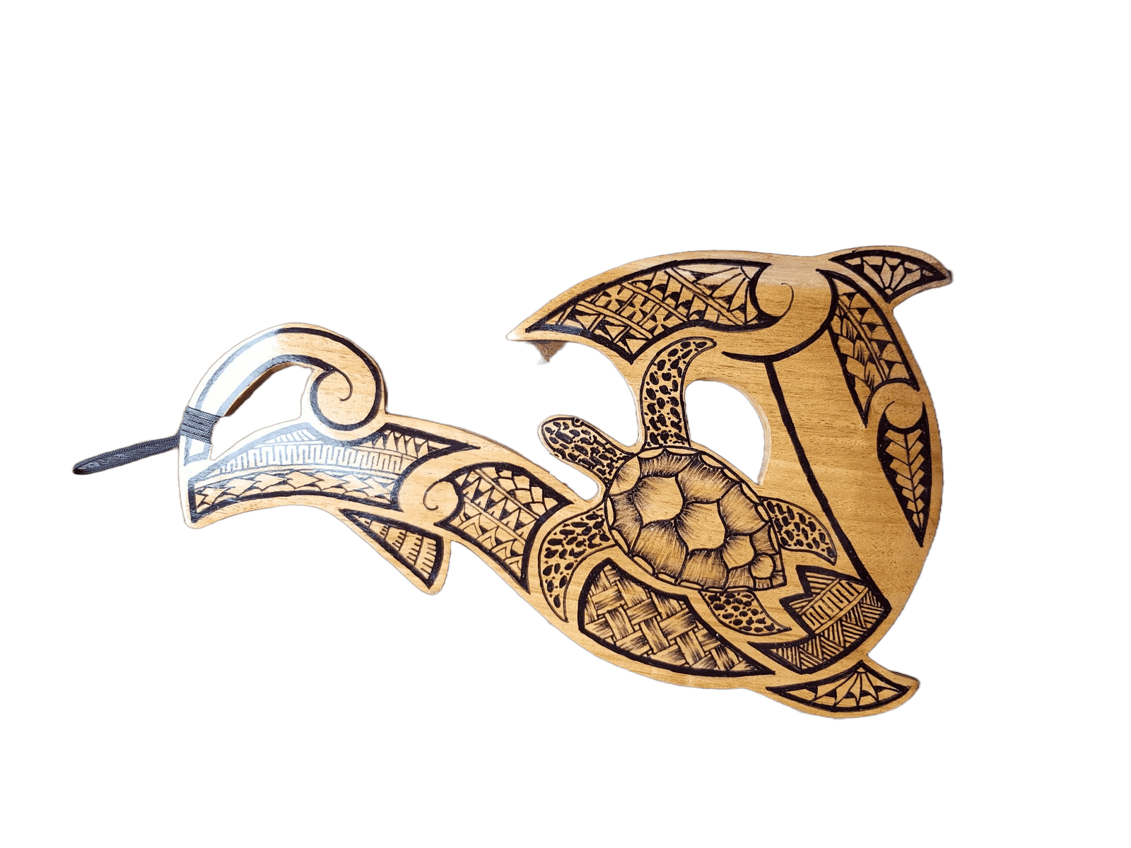 Fish hook and turtle Treasures from Pristine Micronesia