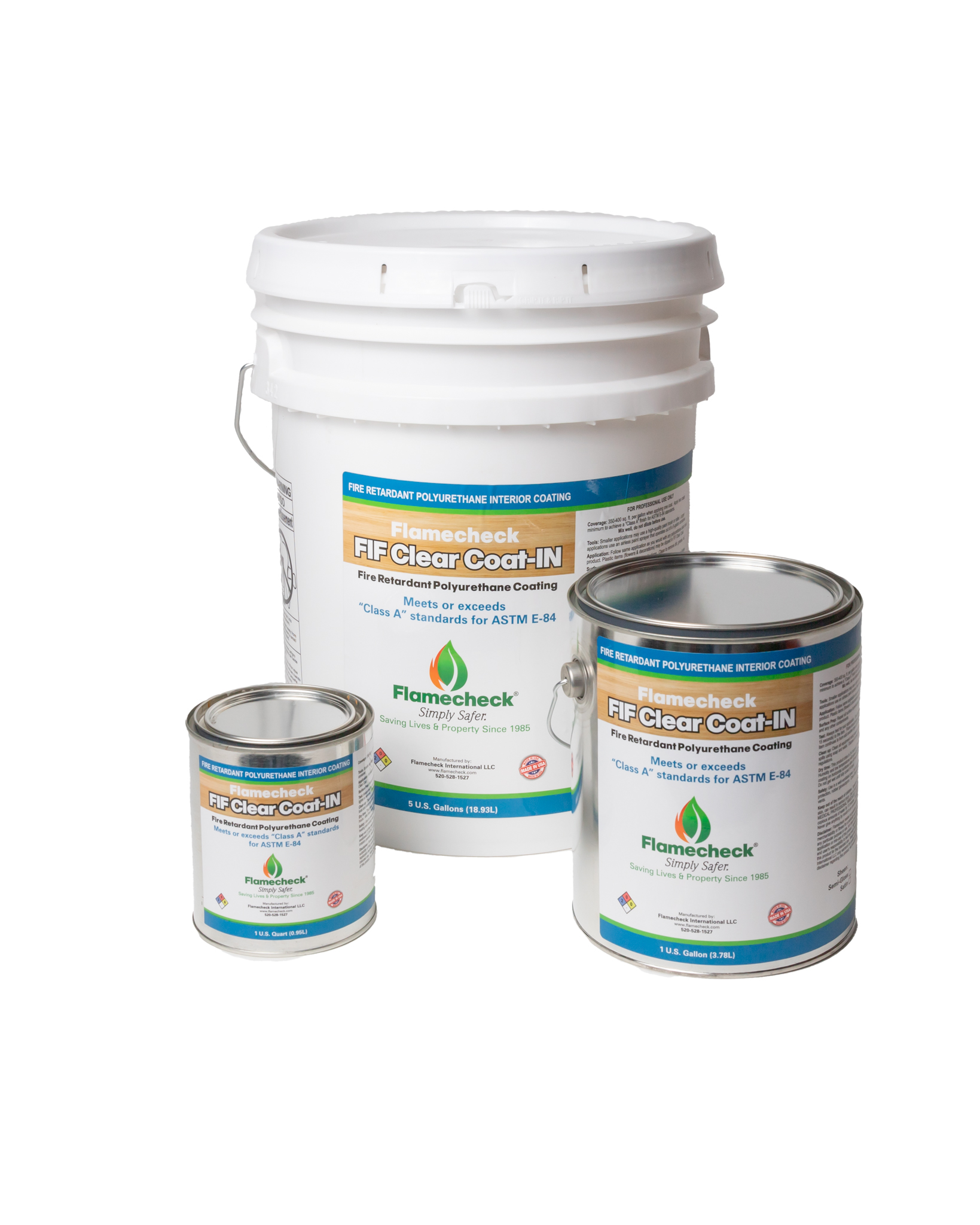 FIF Clear CoatIN Flamecheck Fire Retardant