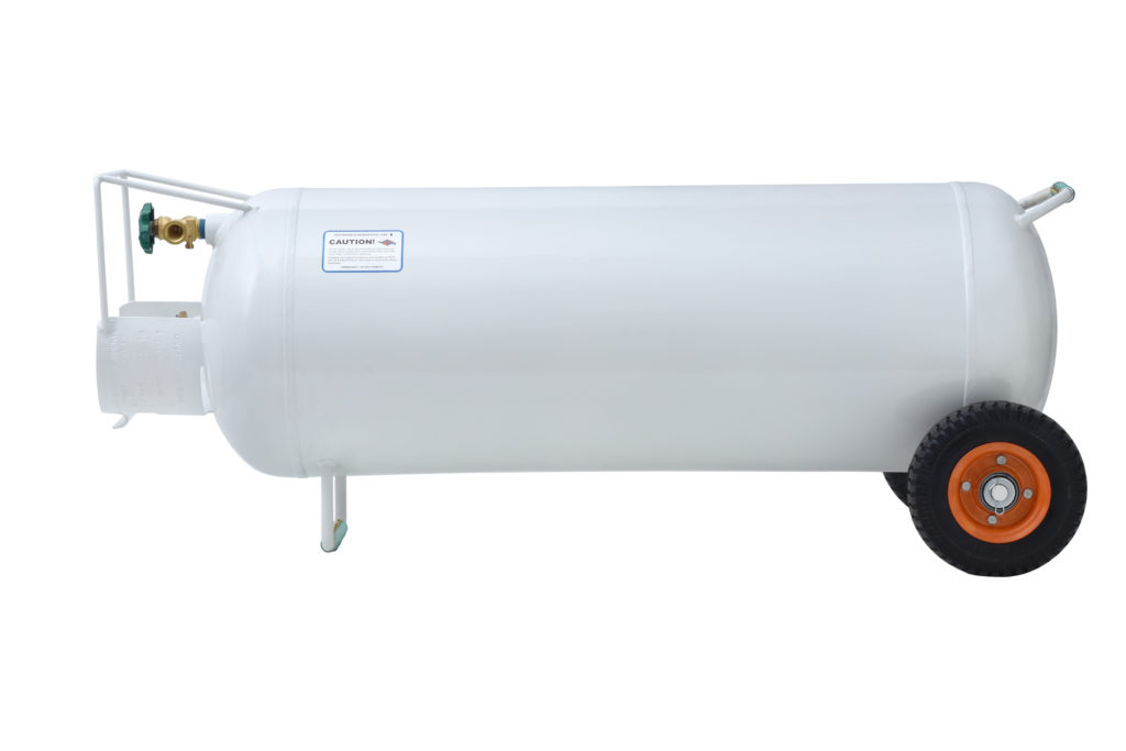 Can You Transport 100 Lb Propane Tank On Its Side