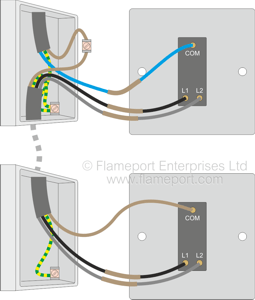 Two way switched lighting circuits #2