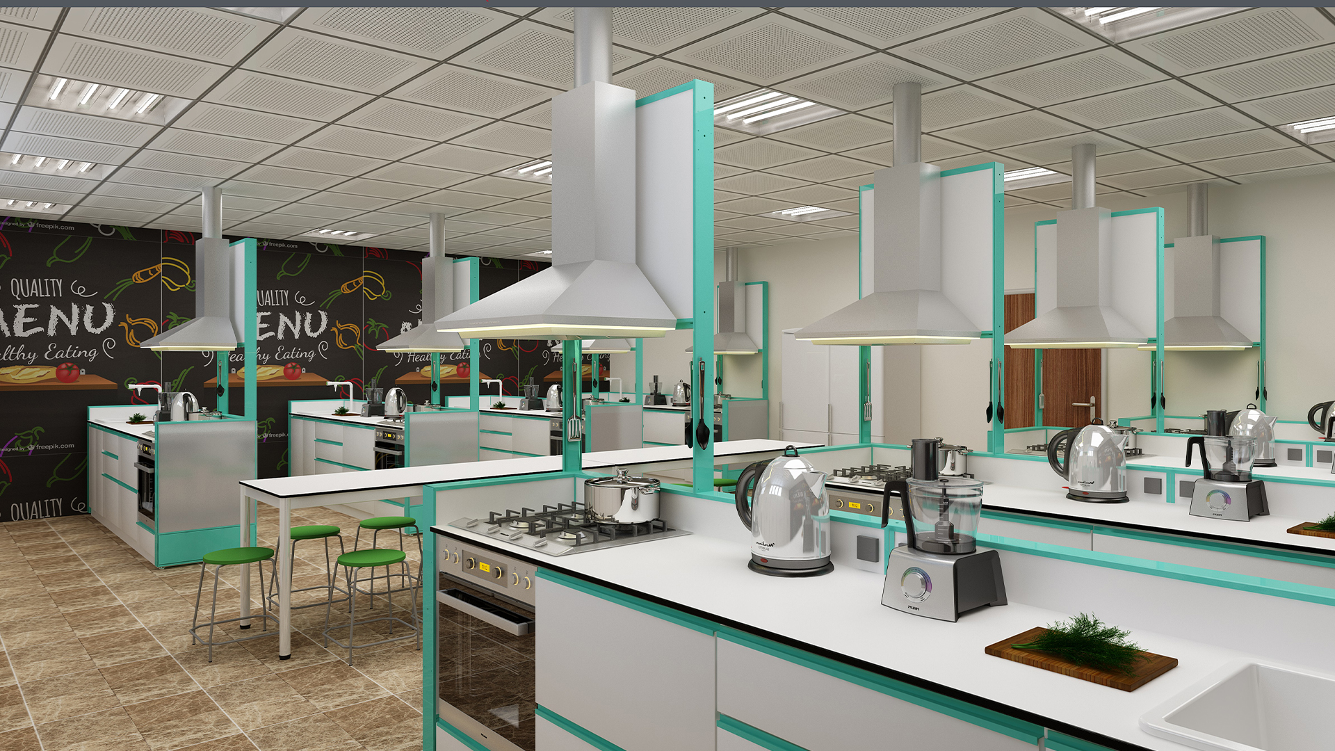 KITCHEN LAB Flamingo Laboratory Systems