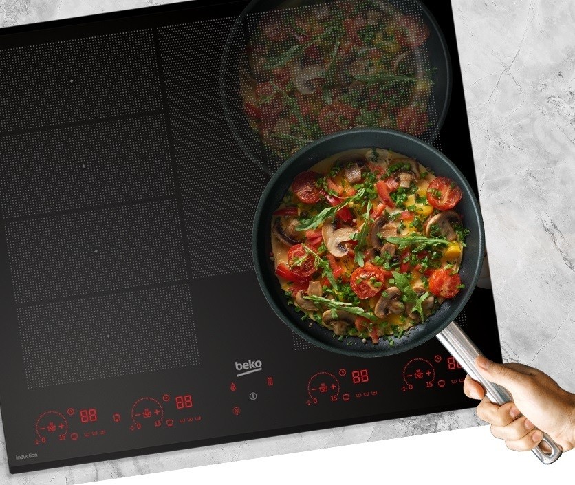 Beko Flexi Induction Hob 60cm Flamingo Malta