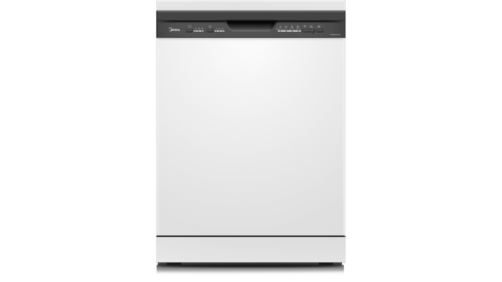 Midea 60cm Dishwasher Freestanding 6 White 12 Place Settings Flamingo