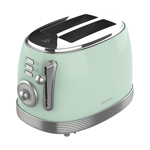 Cecotec Toast & Taste 800 Vintage Light Green Toaster Flamingo Malta