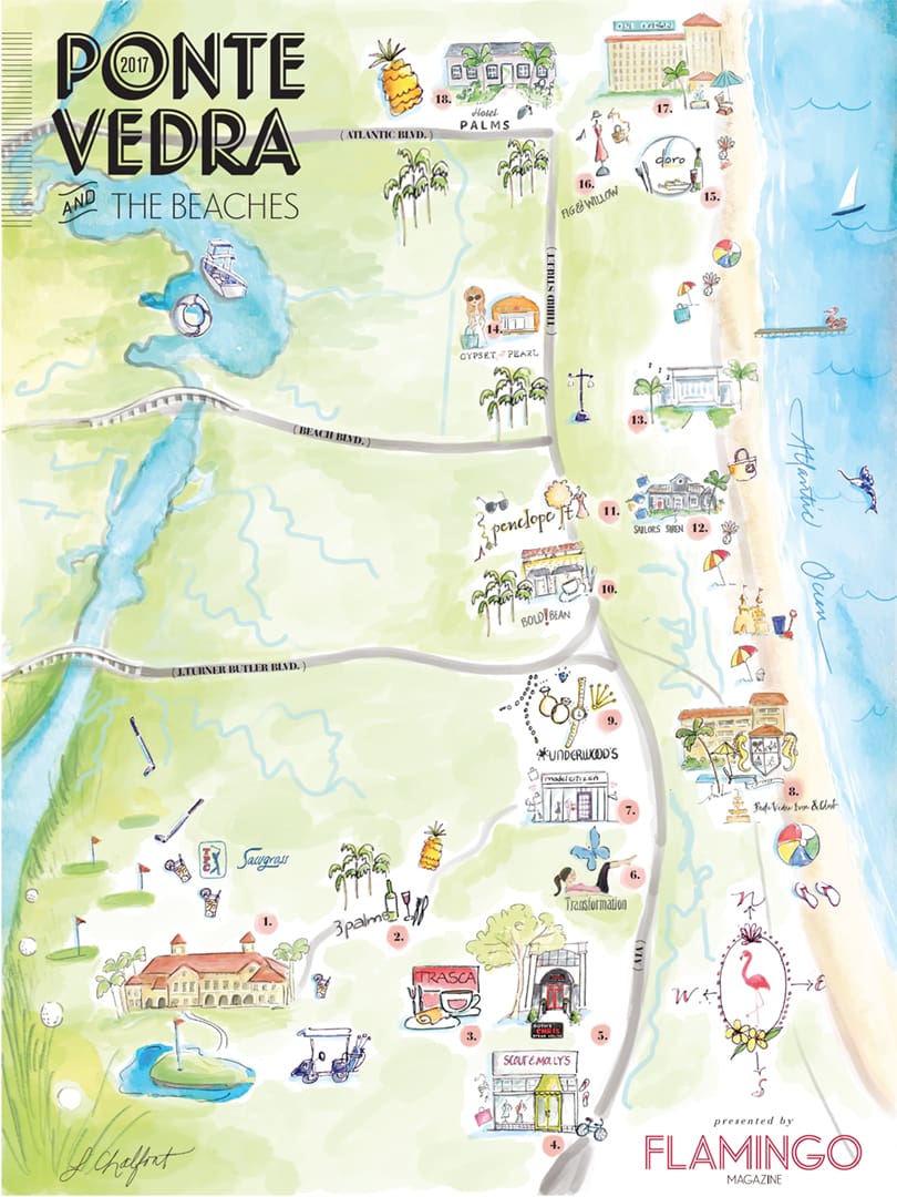 Ponte Vedra Zip Code Map Map