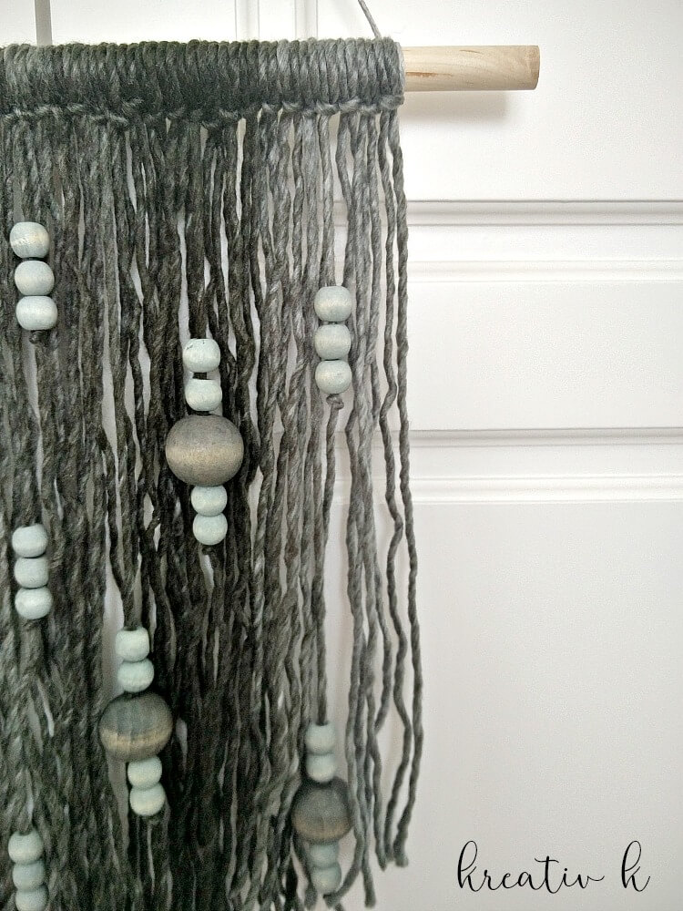 DIY Yarn and Macrame Wall Art
