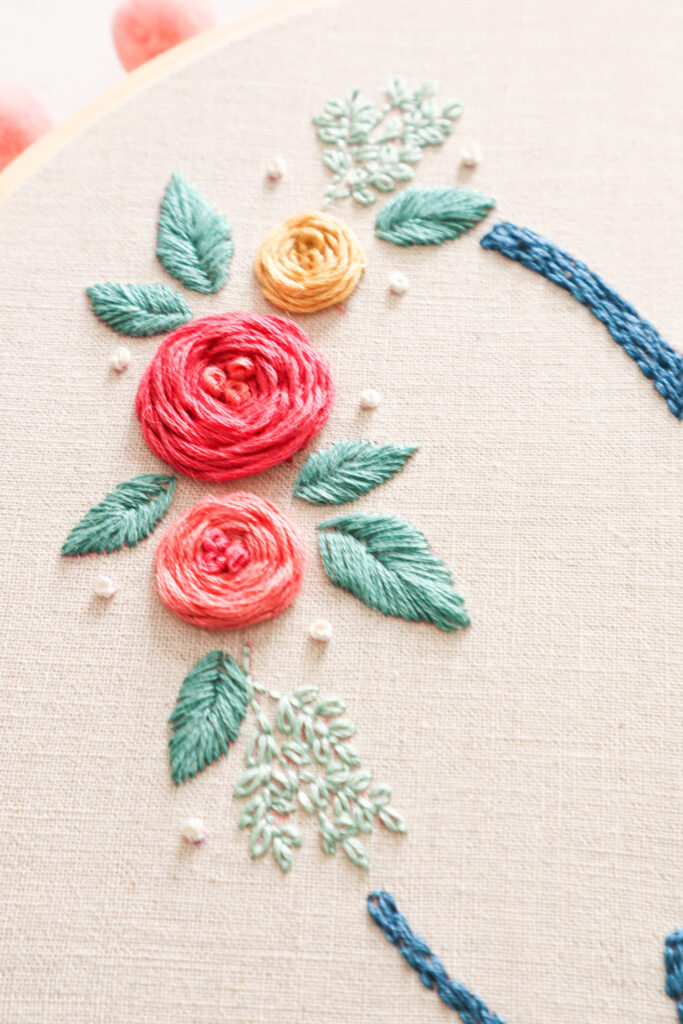 Embroidery Basics Woven Roses