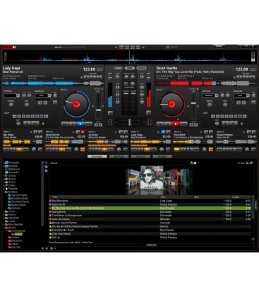 DJ MIDI Controller PDC-05 + Virtual DJ Software