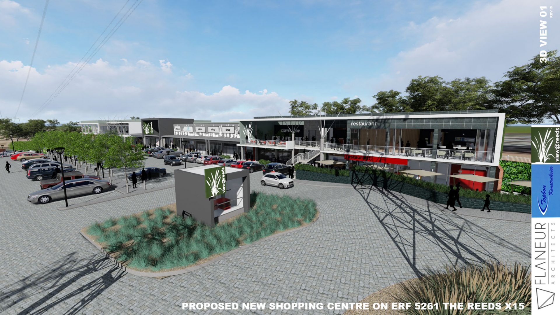 ViewReeds Shopping centre FLANEUR ARCHITECTS