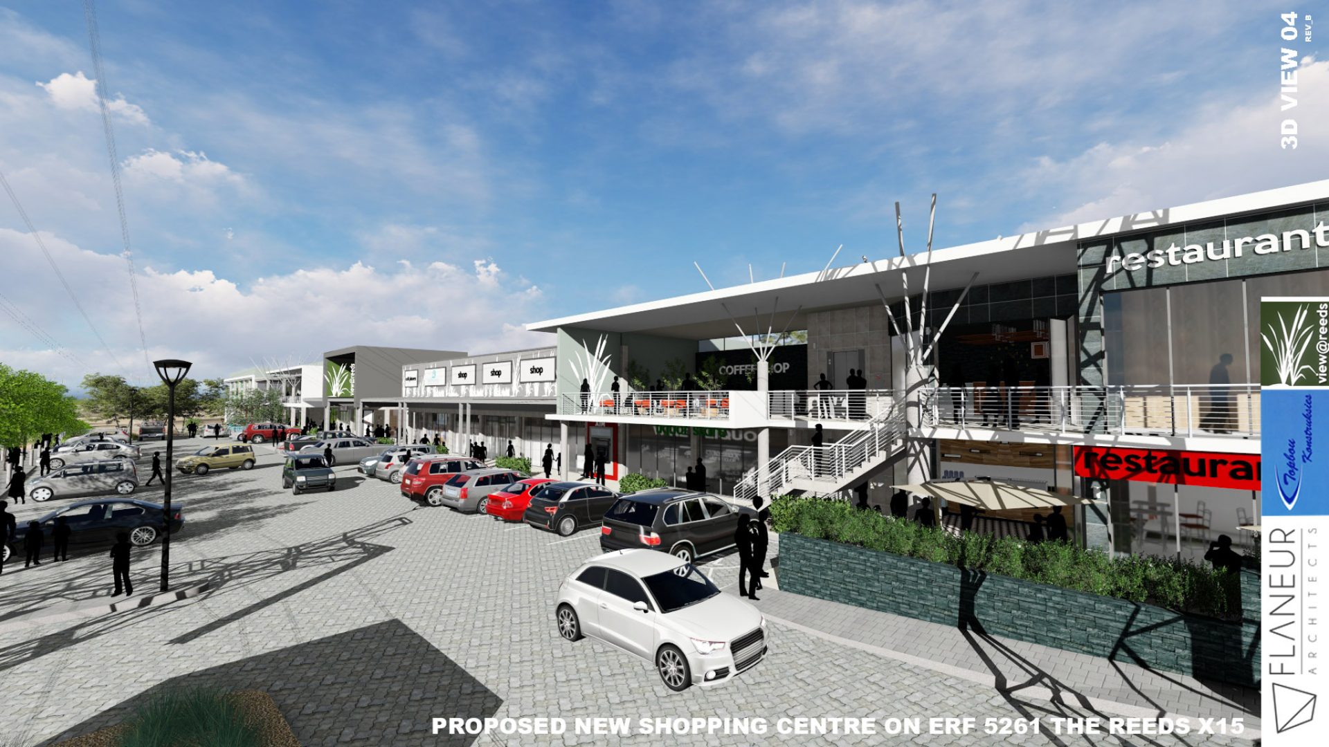 ViewReeds Shopping centre FLANEUR ARCHITECTS