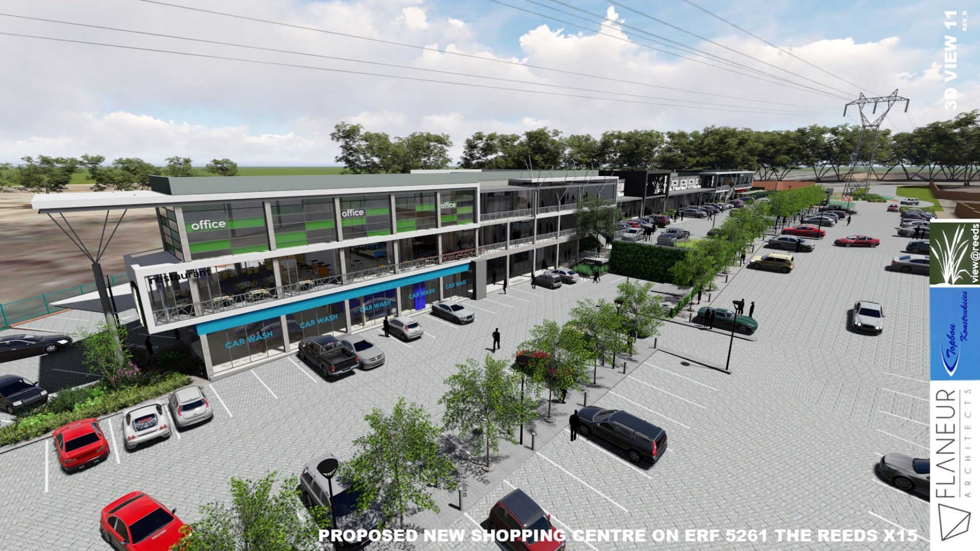 ViewReeds Shopping centre FLANEUR ARCHITECTS