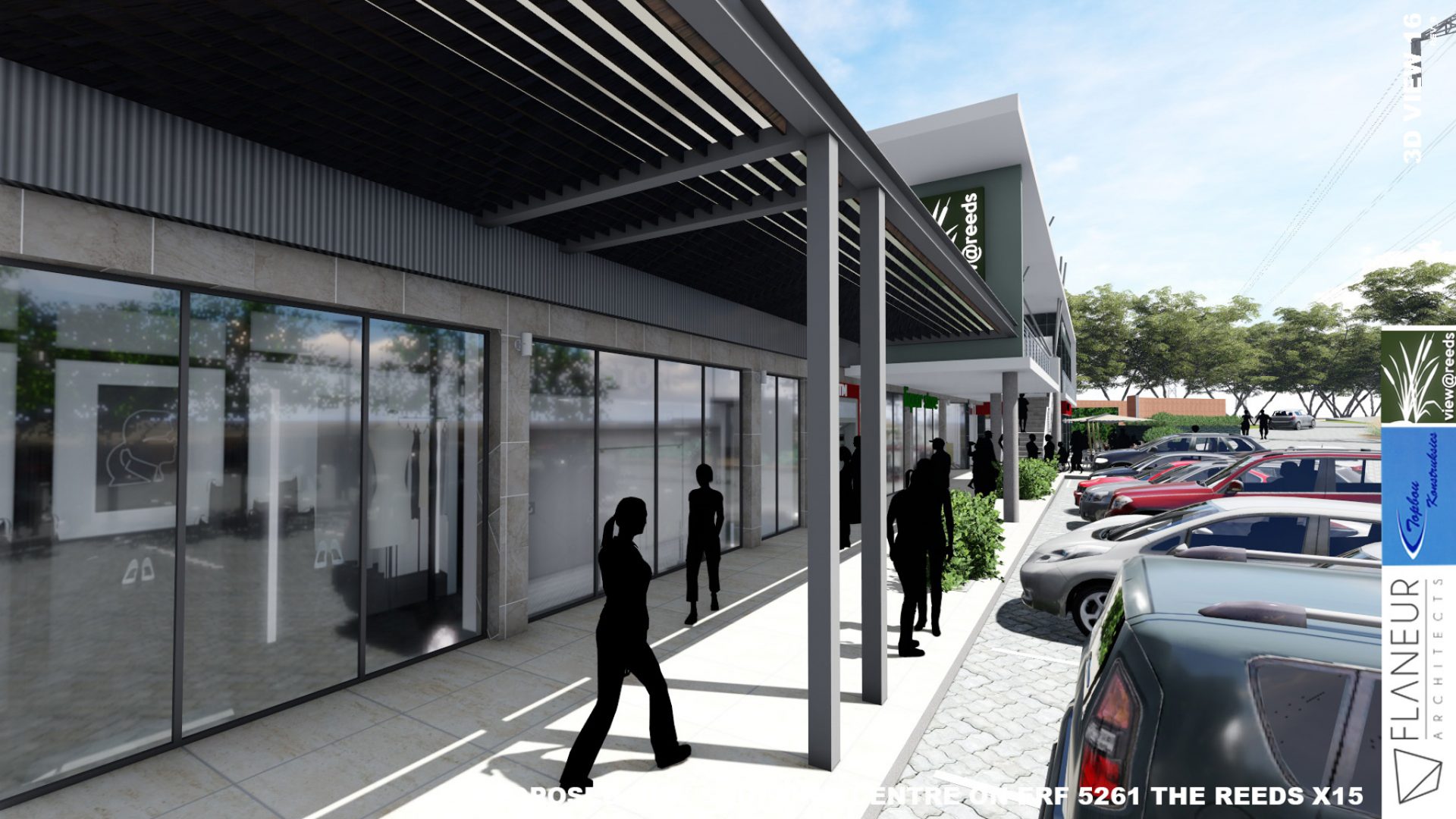 ViewReeds Shopping centre FLANEUR ARCHITECTS