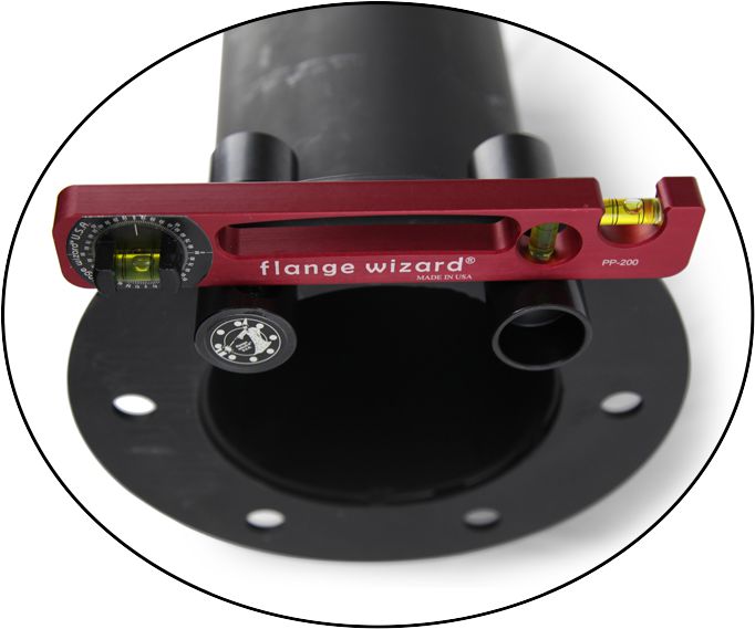 Two Hole Pins Flange Wizard