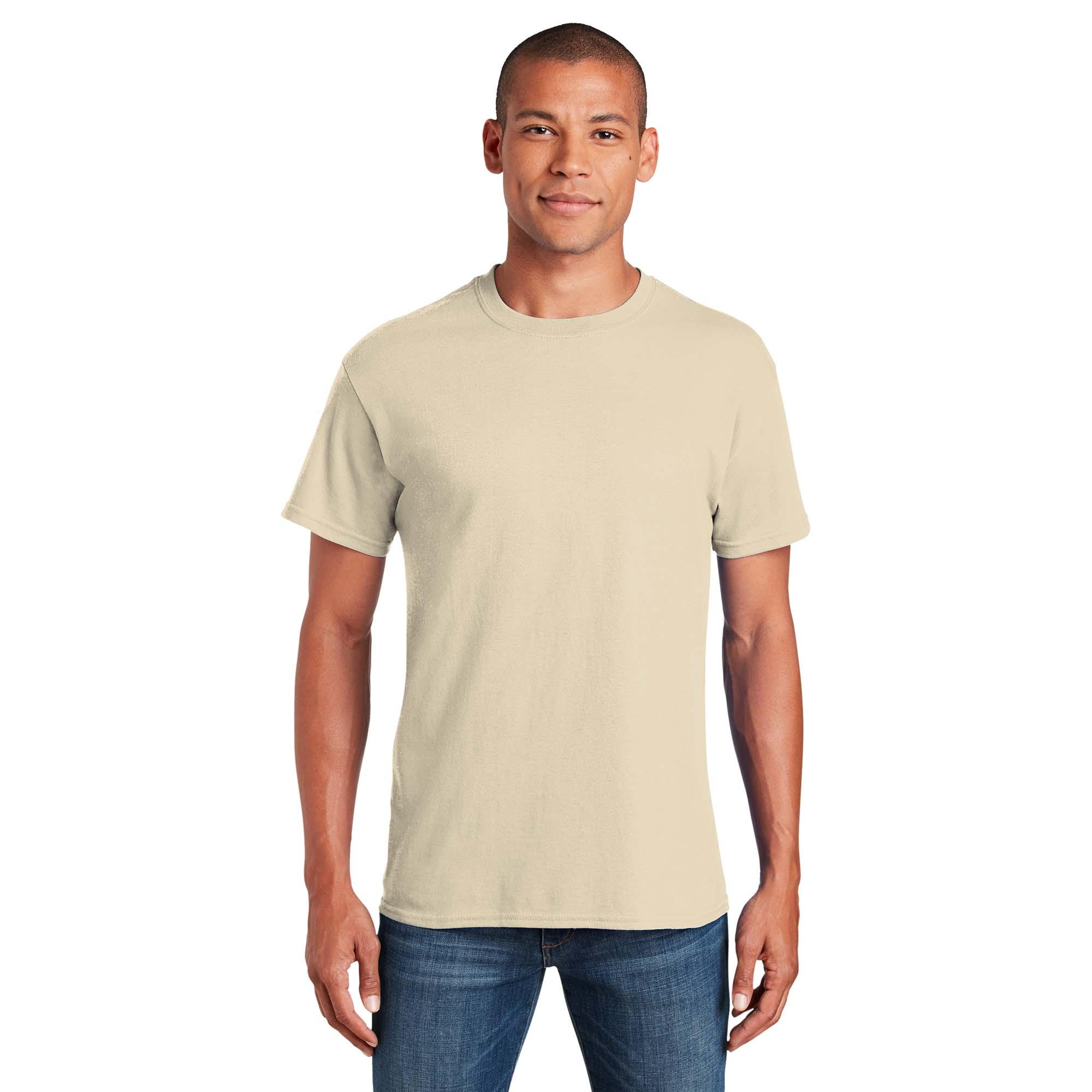 Gildan 5000 Heavy Cotton TShirt Sand Full Source