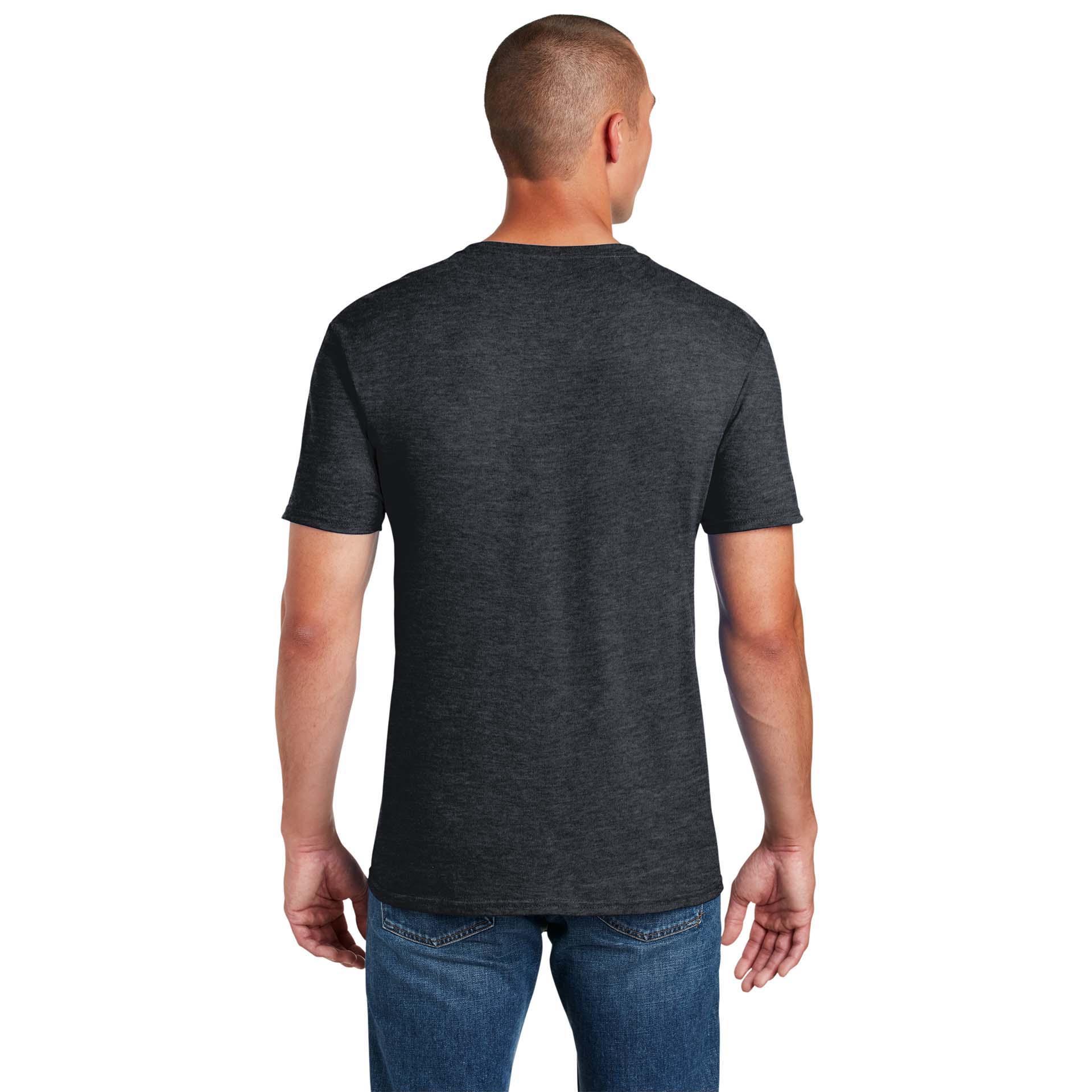 Gildan 64000 Softstyle TShirt Dark Heather Full Source