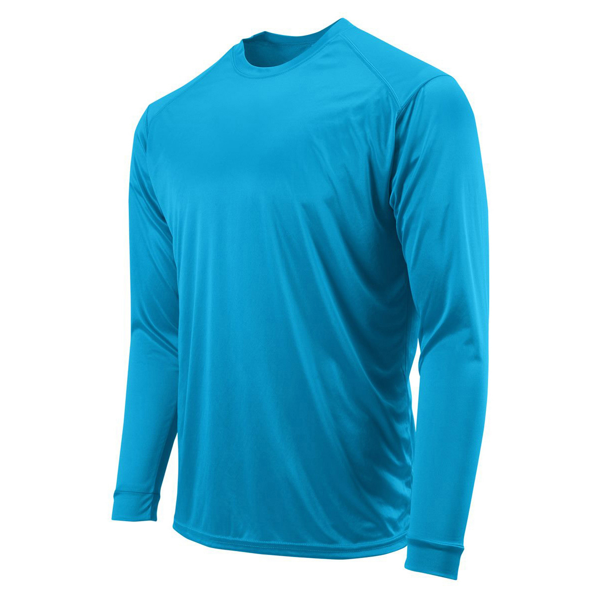 Paragon 210 Long Islander Performance Long Sleeve TShirt Turquoise