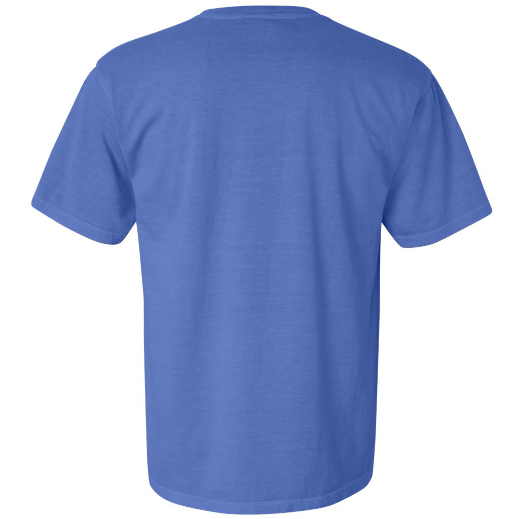Comfort Colors 1717 Garment Dyed Heavyweight TShirt Flo Blue Full Source