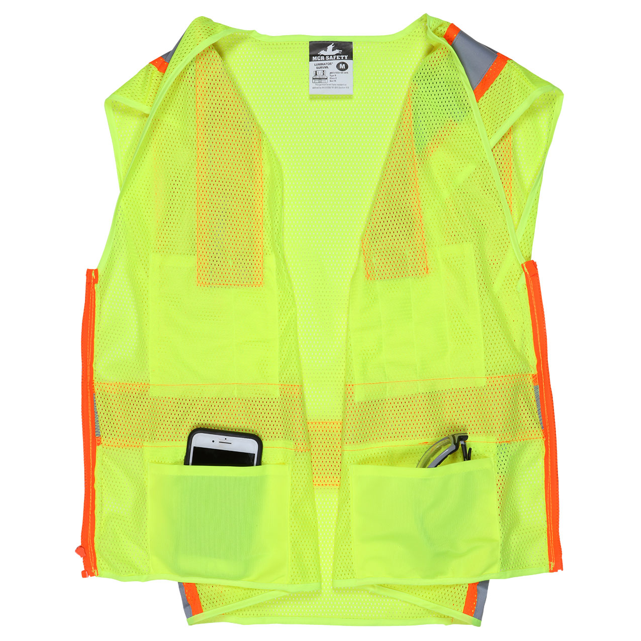 MCR Safety SURVML Type R Class 2 Luminator TwoTone Surveyor Safety