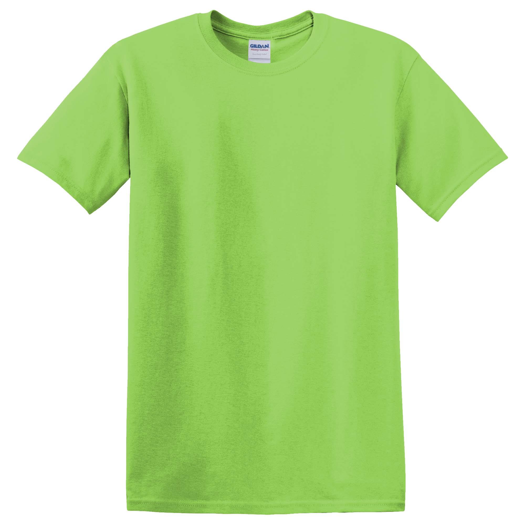 Gildan 5000 Heavy Cotton TShirt Lime Full Source