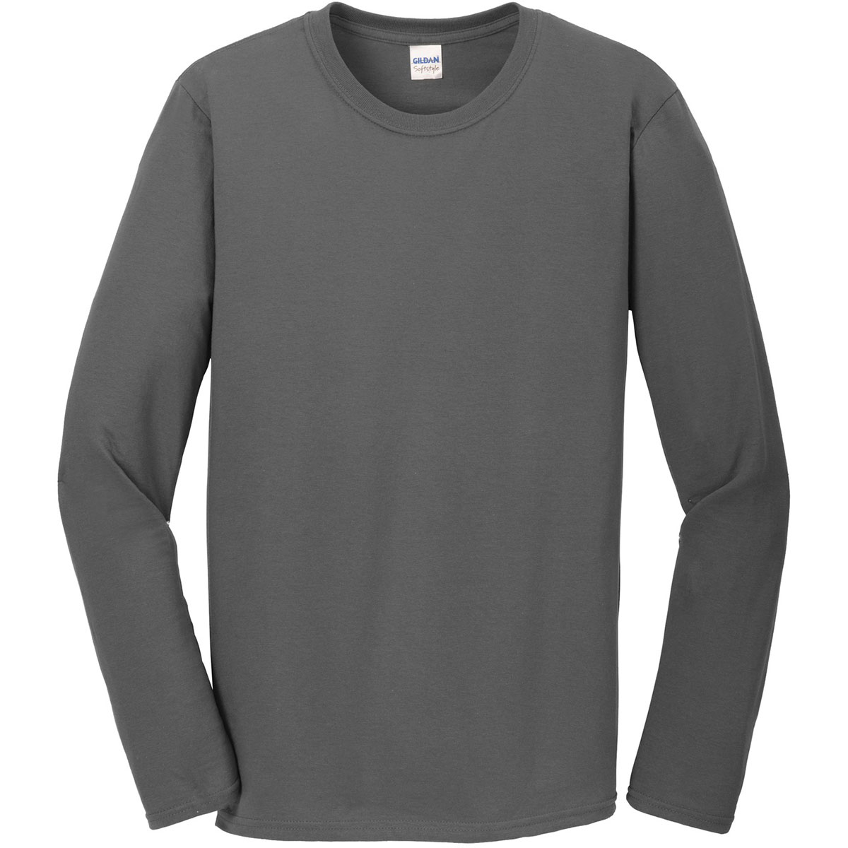 Gildan 64400 Softstyle Long Sleeve TShirt Charcoal