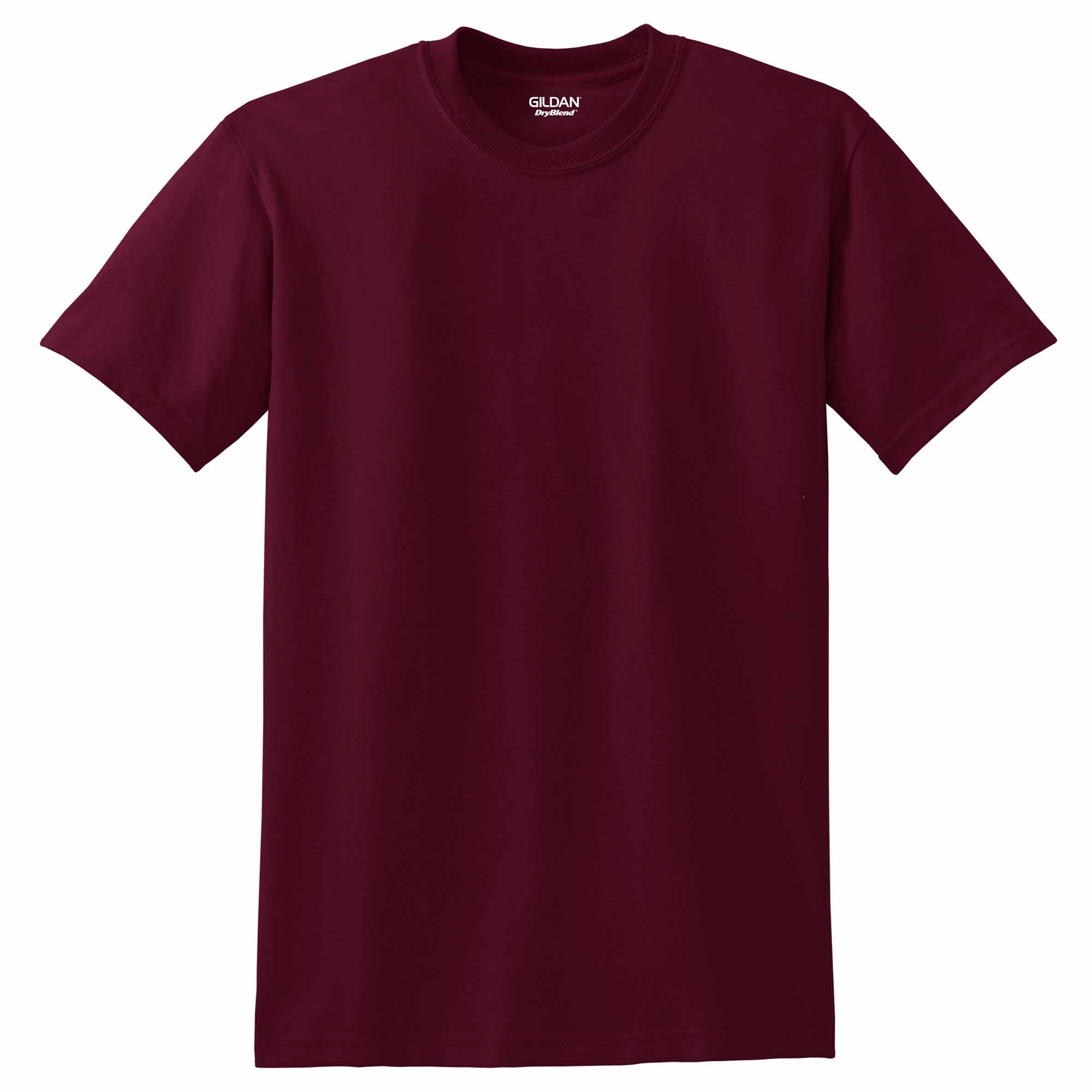 Gildan 8000 DryBlend TShirt Maroon