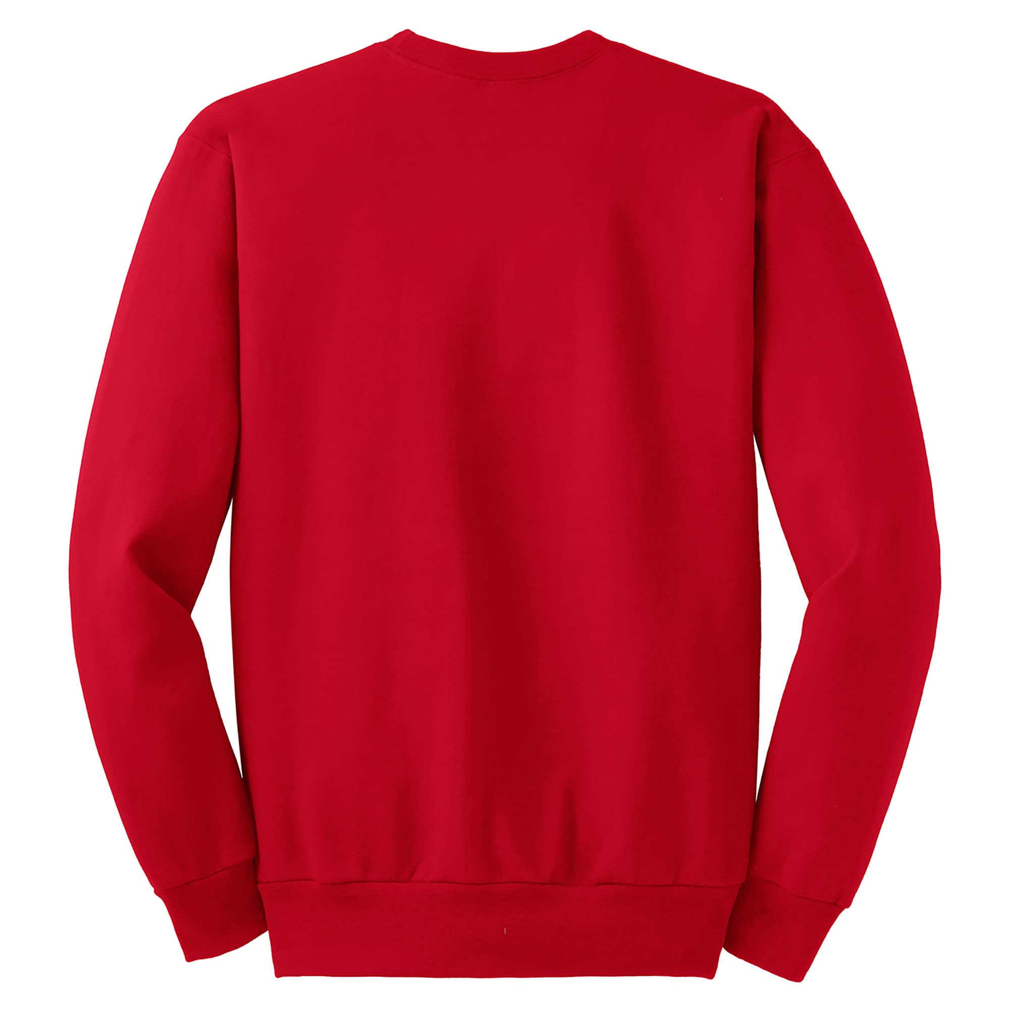Hanes P160 EcoSmart Crewneck Sweatshirt Deep Red