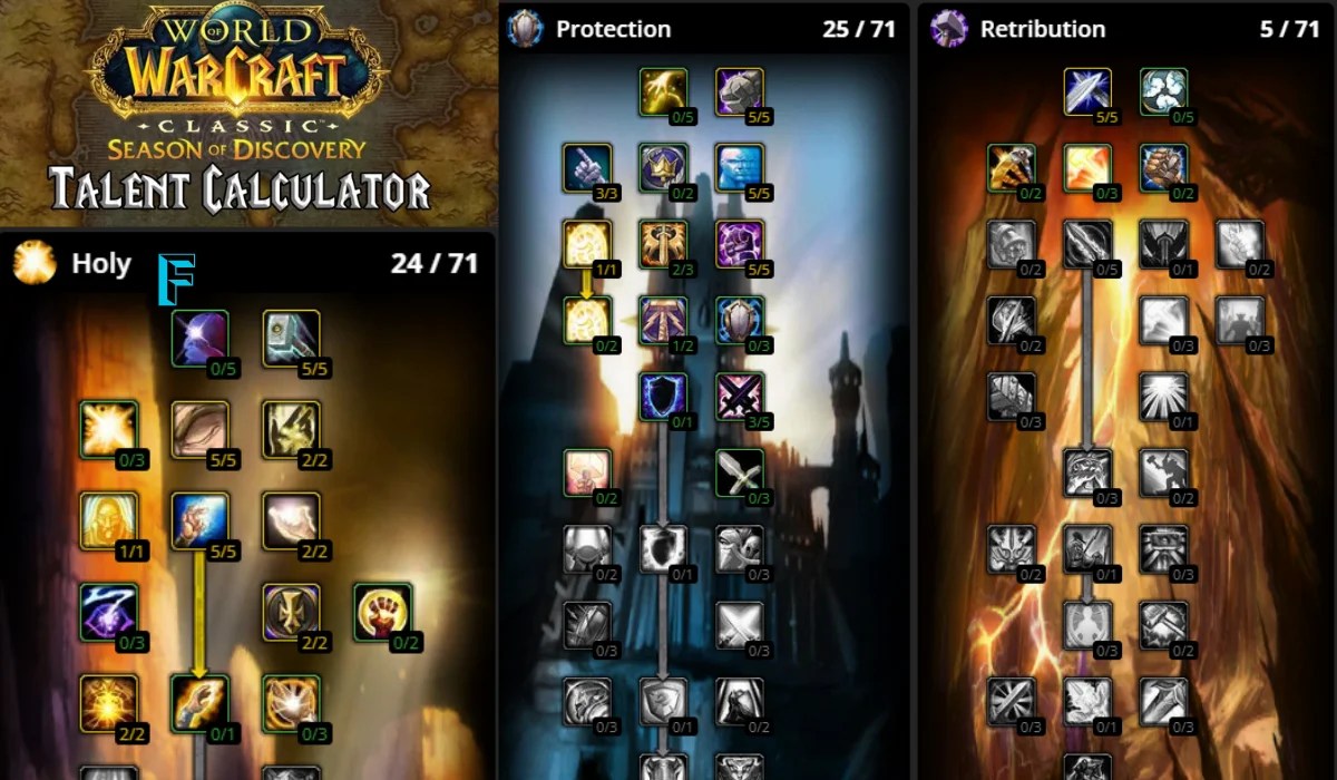 Mastering WoW Classic Season of Discovery SoD Talent Calculator