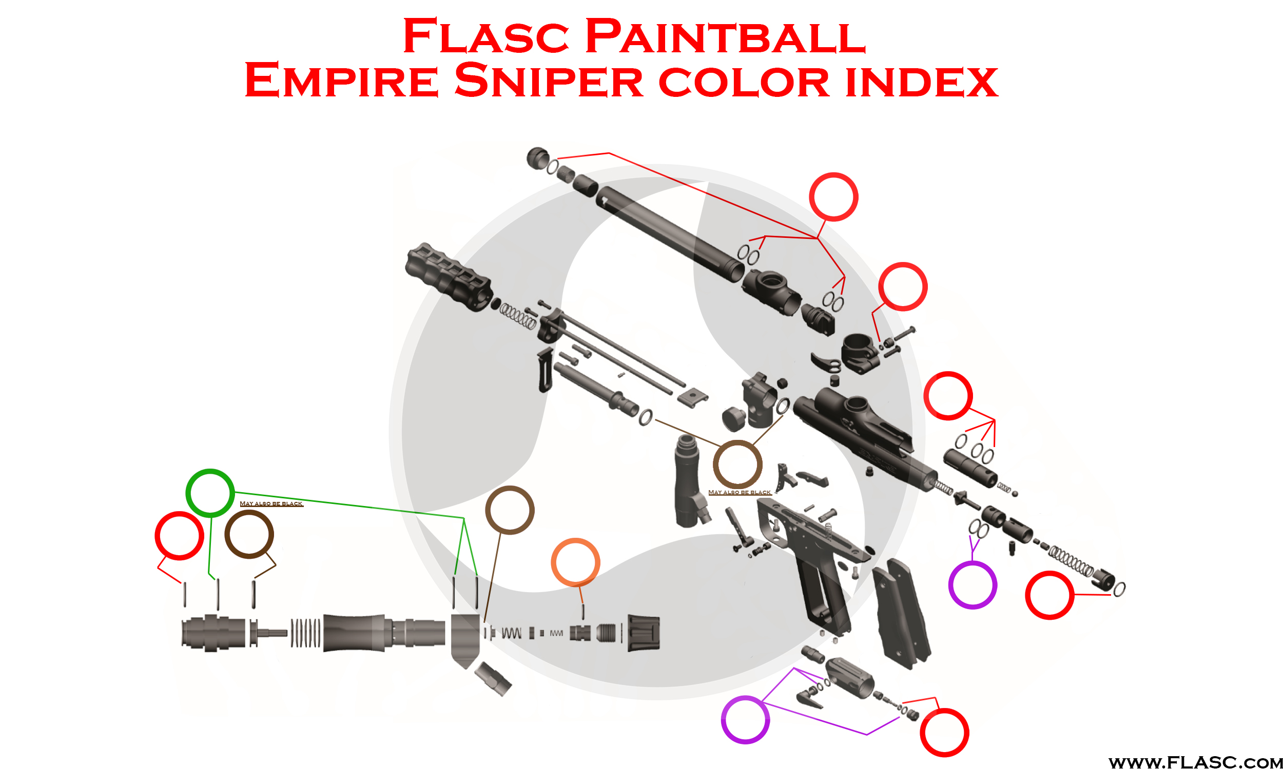 Empire Sniper Flasc Paintball