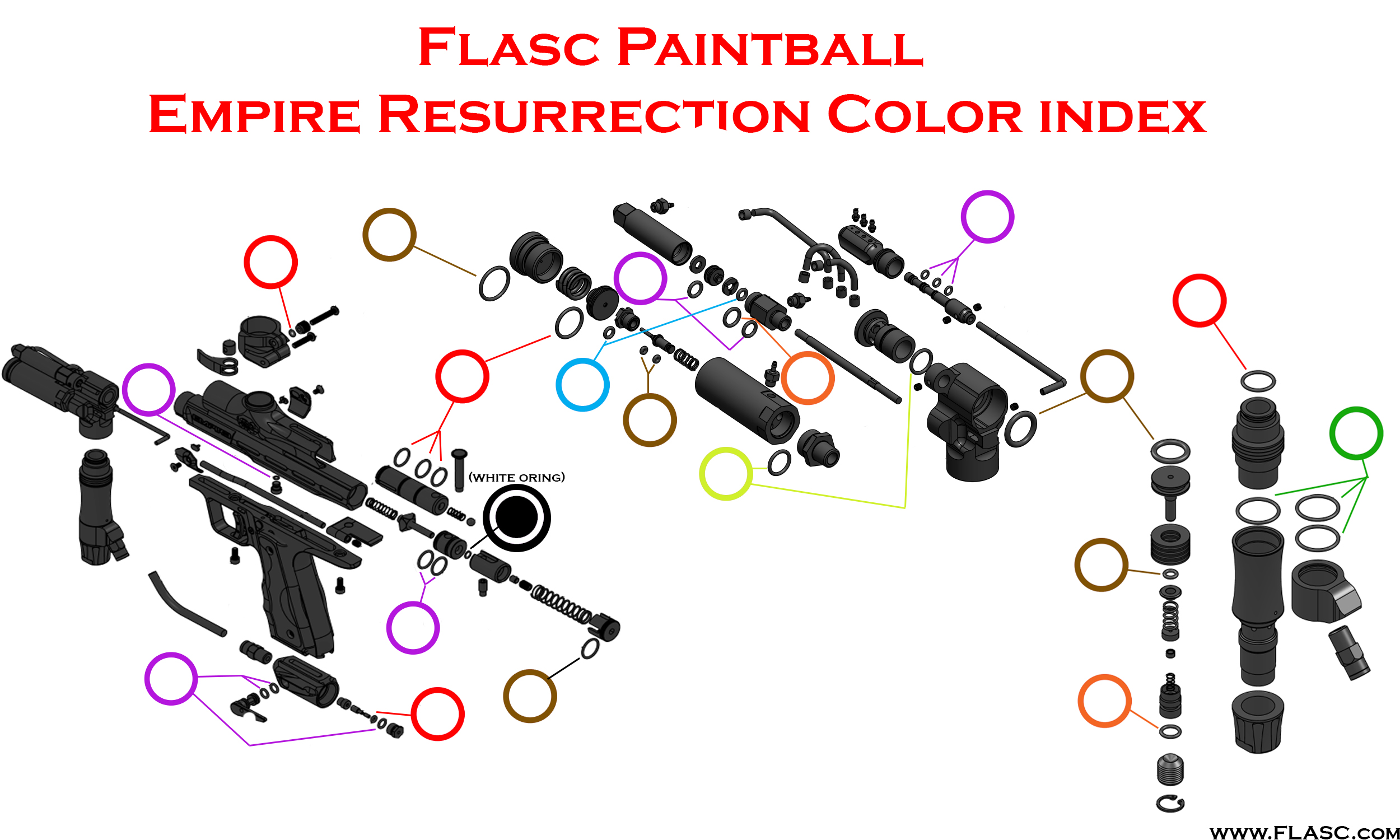 Empire Resurrection Flasc Paintball