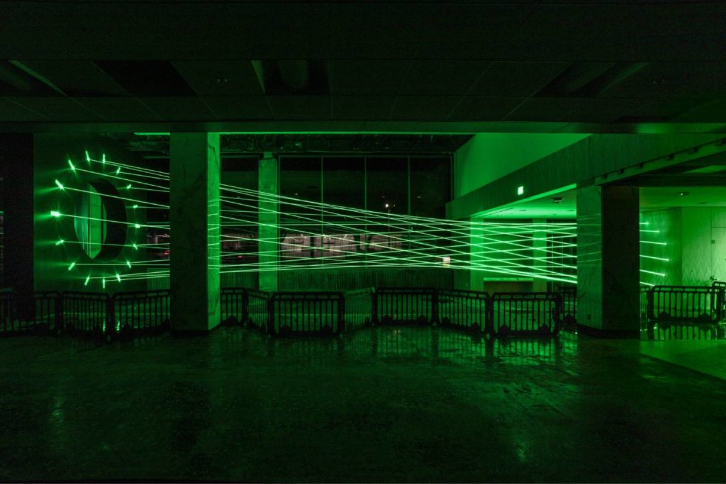 Rita McBride "Particulates" Hammer Museum, Los Angeles Flash Art