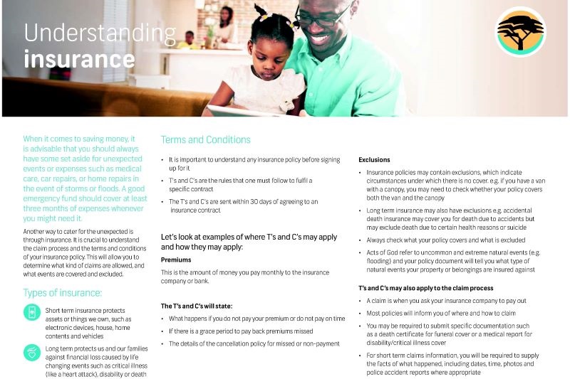 FNB educates people on the insandouts of insurance Butterfly Effect Intelligence
