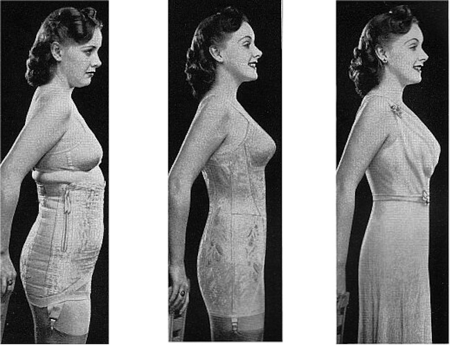 The corset before and after photos Flashbak