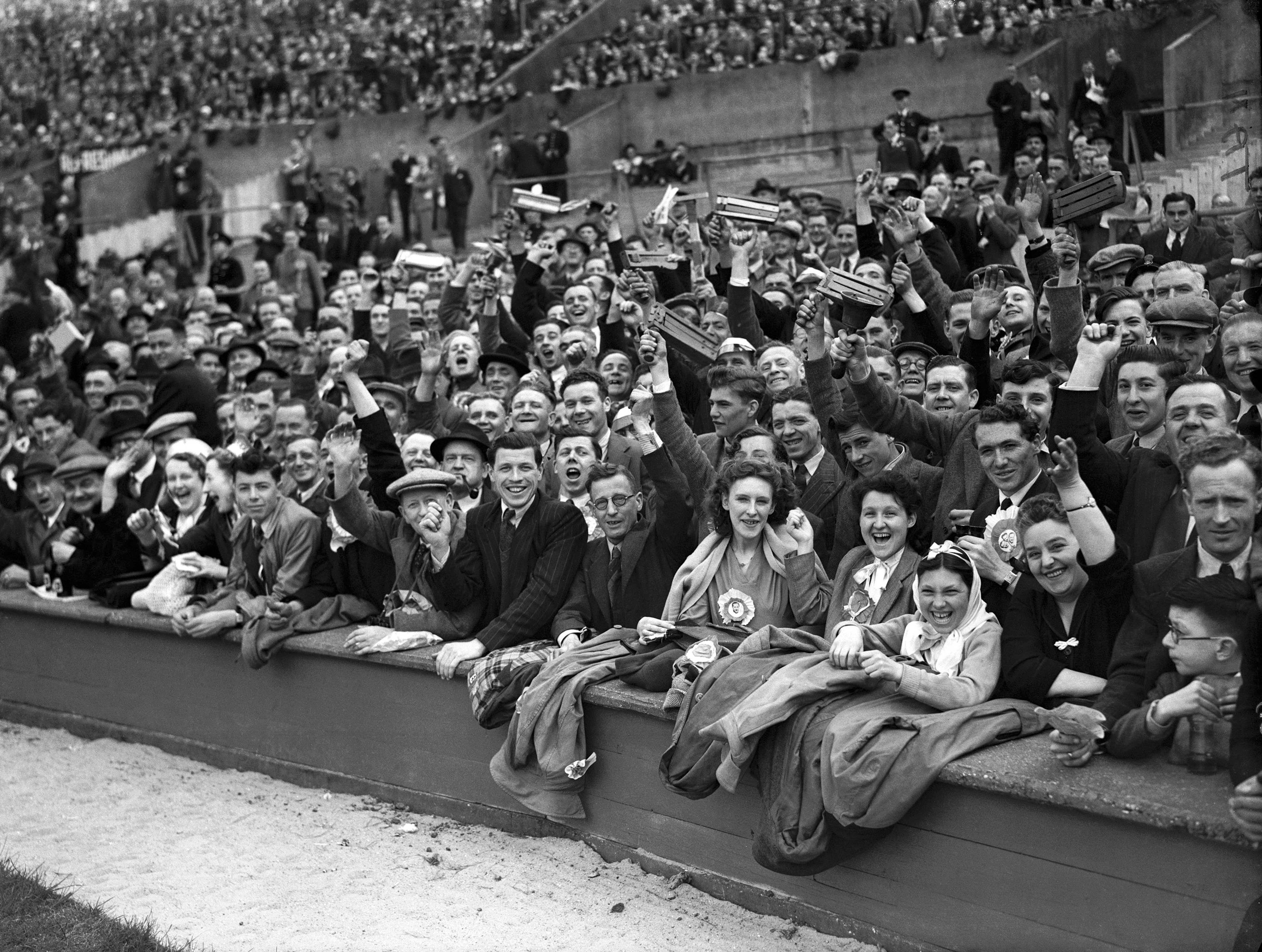 Faces In The Crowds The 1948 FA Cup Flashbak
