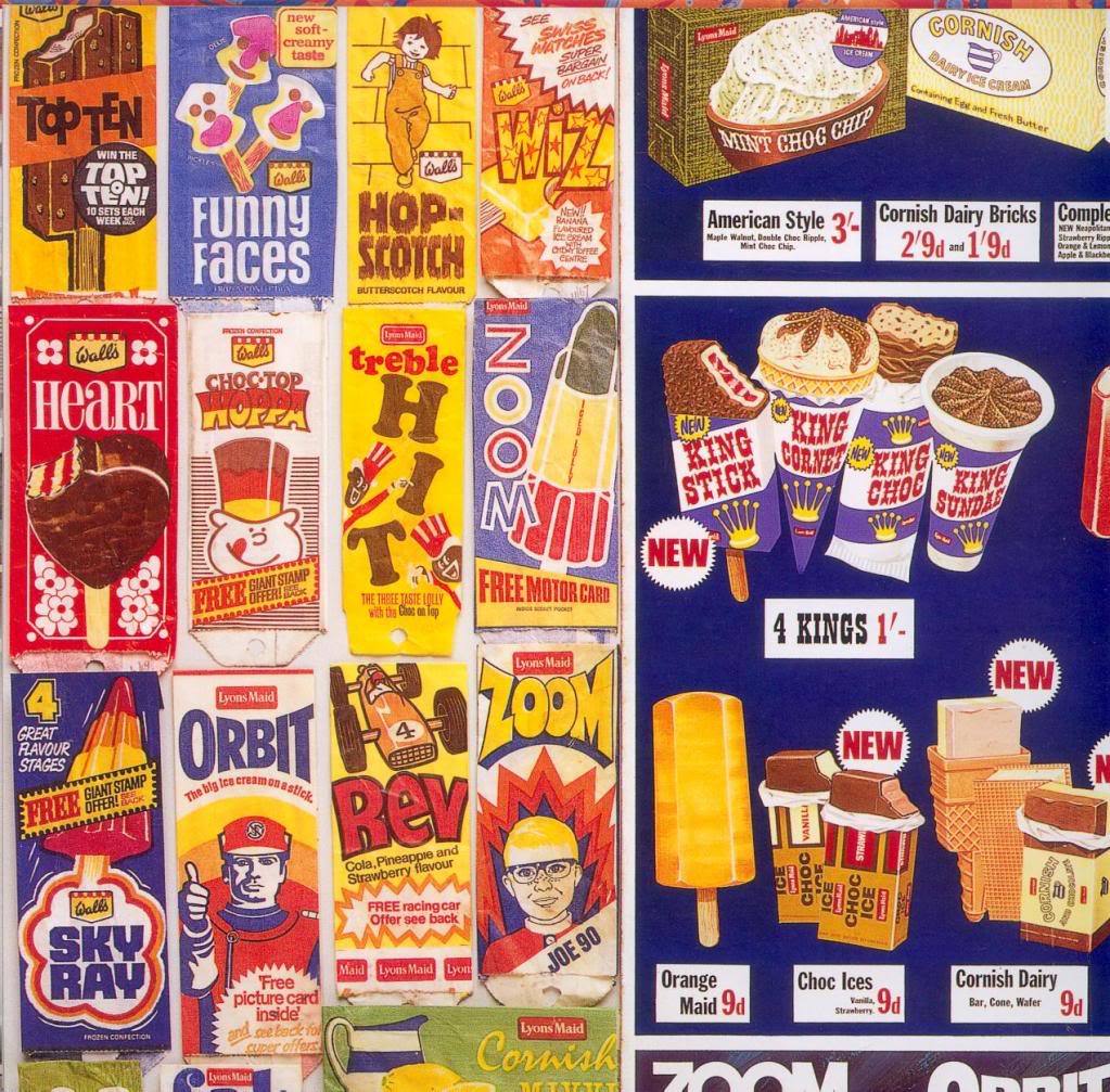 British IceLollies And IceCreams 19601990 Flashbak