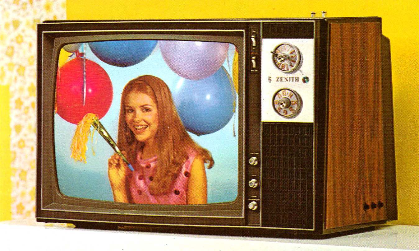 The Amazing 1971 Zenith Color TV Flashbak