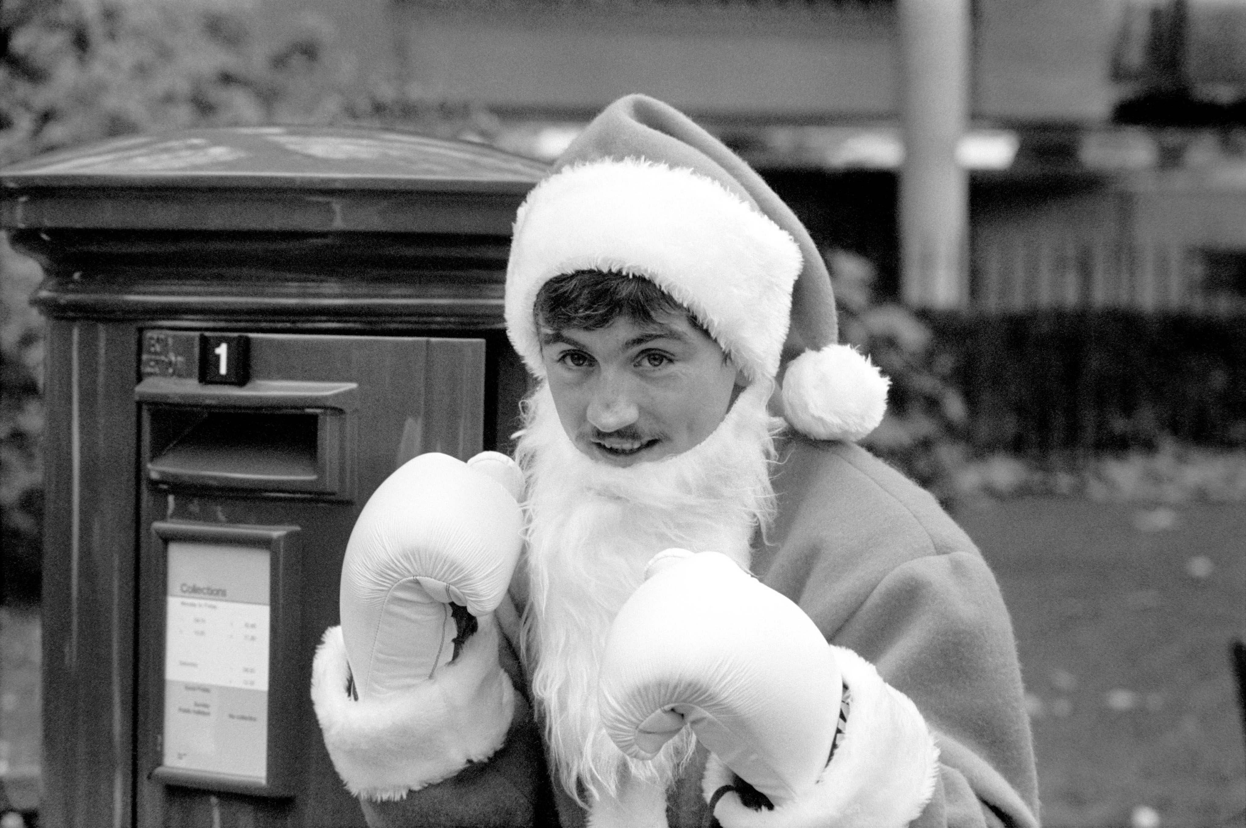 A Chocolate Box Selection of Celebrity Santa Clauses Flashbak