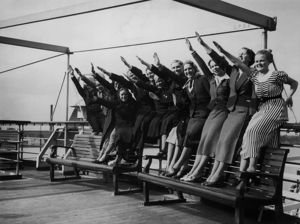 Two 'Perfect' Women When Nazi Leader Gertrud ScholtzKlink Visited