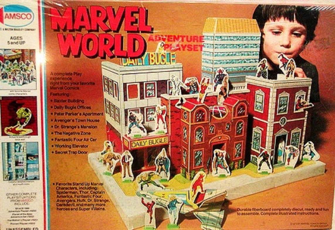 Cardboard Universe Remembering the Amsco Playsets of the 1970s Flashbak